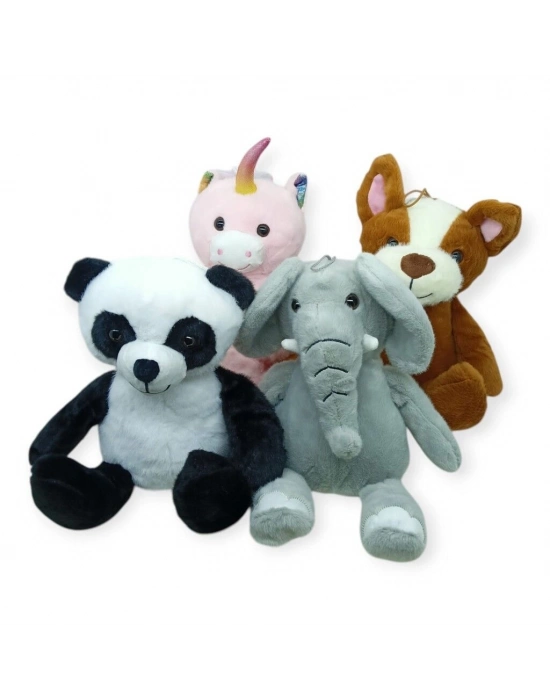 PL62905 - PELUŞ HAYVAN FİGÜR 35 CM 4 AST