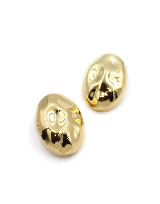 Plaka Küpe - Altın