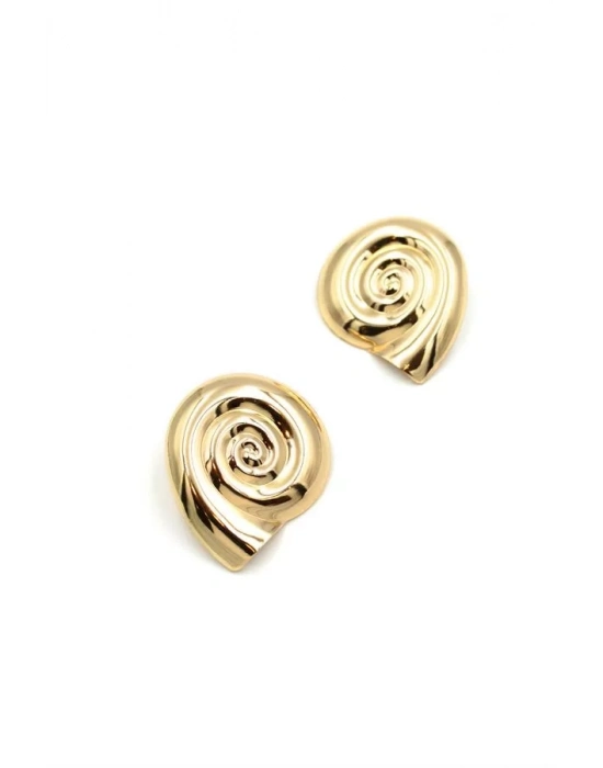 Plaka Küpe - Altın