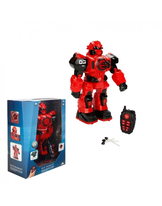 ® Planet Warrior Sesli ve Işıklı Robot 34 cm.