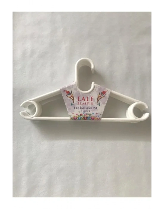 Plastik Elbise Askısı 12 Li Royaleks-L009