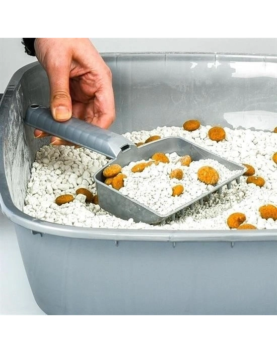 Plastik Evcil Hayvan Kedi Kumu Temizleme Eleme Küreği