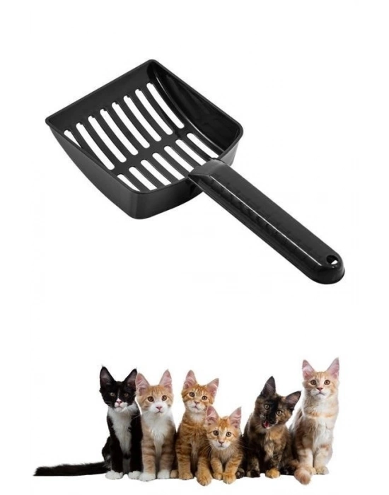 Plastik Evcil Hayvan Kedi Kumu Temizleme Eleme Küreği