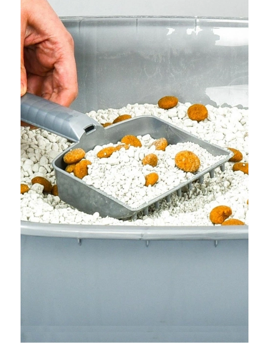 ®  Plastik Evcil Hayvan Kedi Kumu Temizleme Eleme Küreği