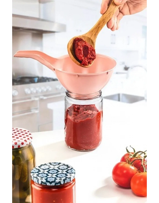 Plastik Konserve Kavanoz Hunisi