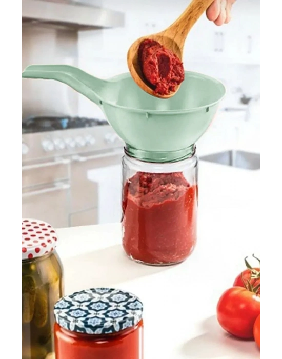 Plastik Konserve Kavanoz Hunisi