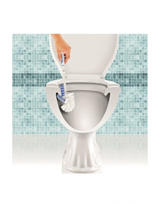 Plastik Softon Klozet Fırça Takımı Royaleks-Tp-336