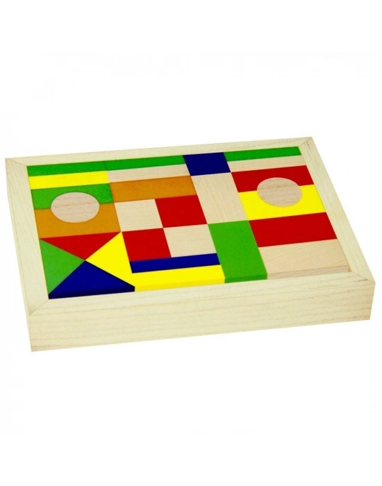 Play Wood 29 Parça Ahşap Bloklar