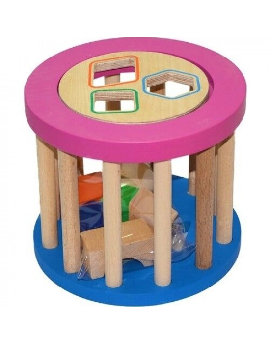 Play Wood Ahşap Eğitici Silindir Bultak 374