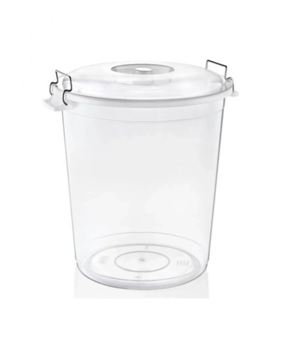 Plus Şeffaf Bakliyat Kovası 50 Litre Royaleks-ASD173