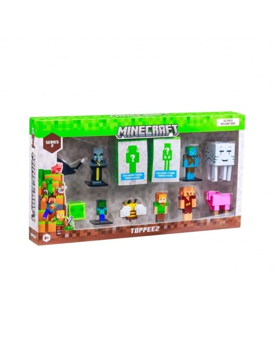 PMI/MC2280 3D TOPPEEZ 12Lİ DELUXE FİGÜR SETİ 2 ASORTİ