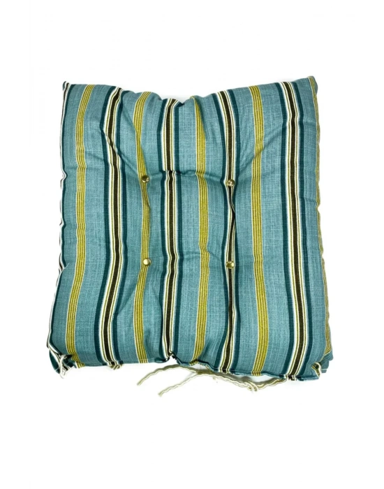 Pofuduk Ev Bahçe Teras İpli Sandalye Minderi 35x35 cm D4