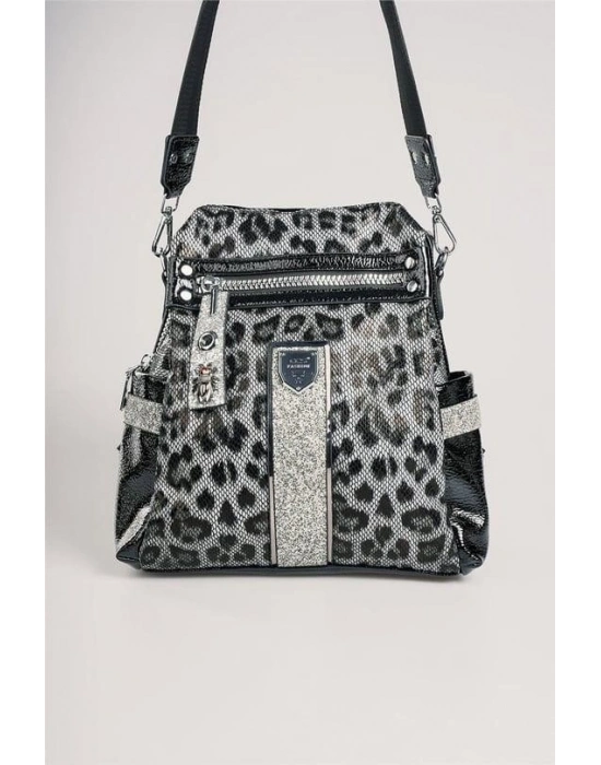 Poge Gri Cilt Kol Ve Sırt Çantası