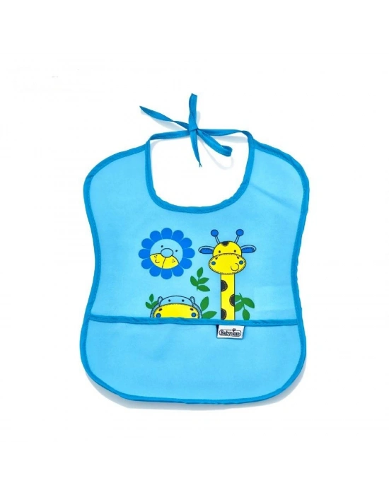 Poli Muşamba Küçük Mama Önlüğü 030 Mavi