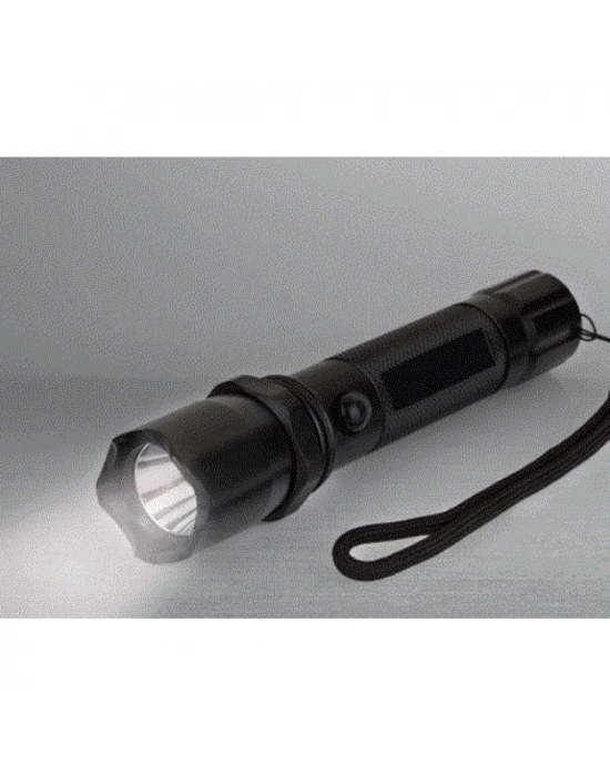 Polis El Feneri: Zoomlu + Sellektörlü + Şarjlı El Feneri (500 Metre)