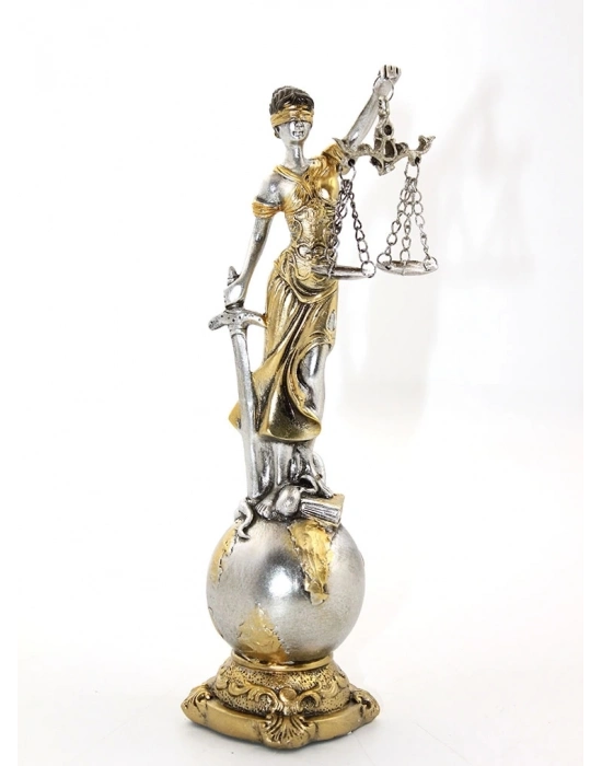 Polyester Adalet Figürü  Alı2895