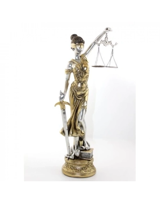 Polyester Adalet Figürü  Model 2