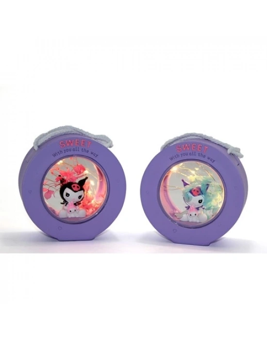 Polyester Kuromi Masa Üstü Lamba Model 2