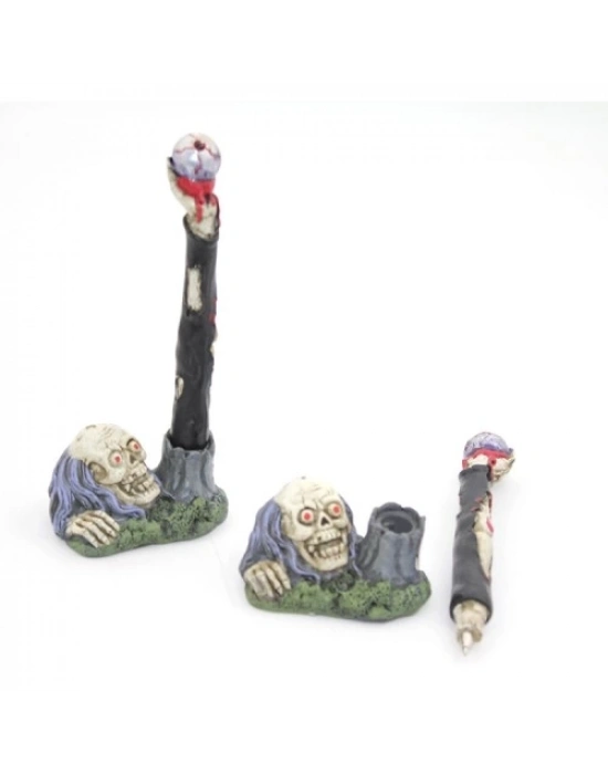 Polyester Kurukafa Tükenmez Kalem