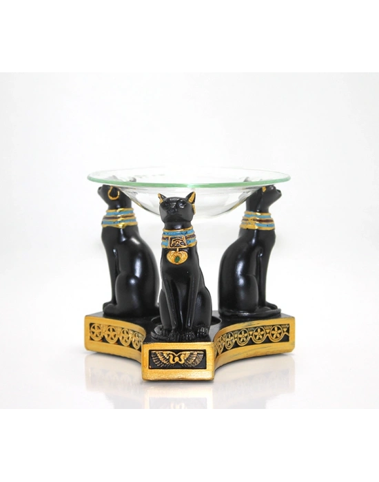 Polyester Mısır Kedisi Buhurdanlık