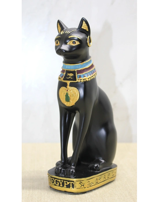 Polyester Mısır Kedisi Figür Büyük Boy