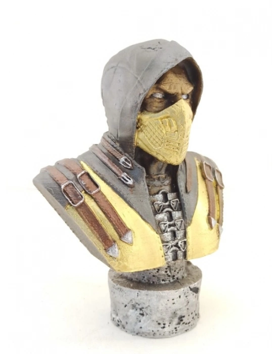 Polyester Scorpion Büst Büyük Boy