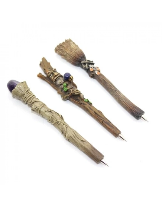 Polyester Tükenmez Kalem Ağaç Temalı