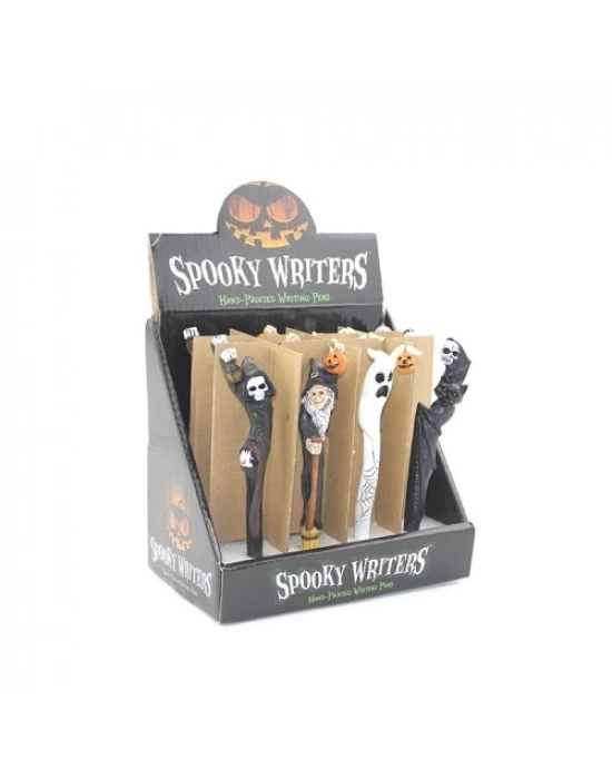 Polyester Tükenmez Kalem Cadılar Bayramı Temalı