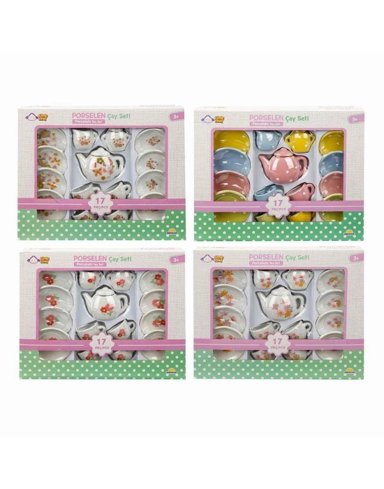 ® Porselen Çay Takımı 17 Parça 1 adet
