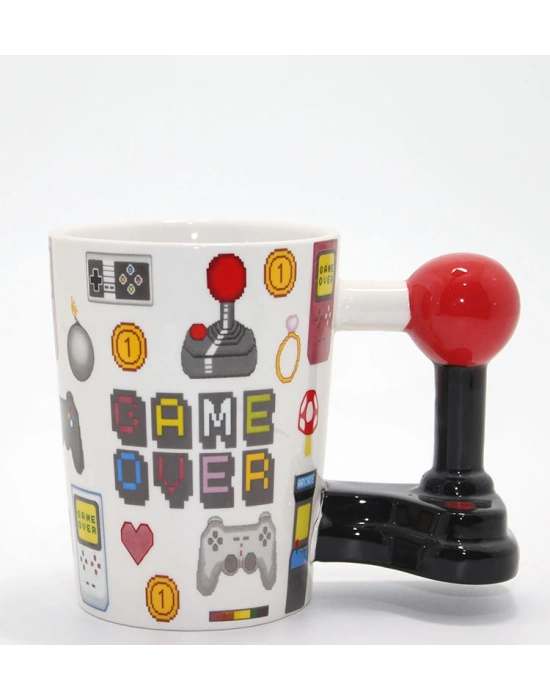 Porselen Game Over Kupa Bardak Model 4