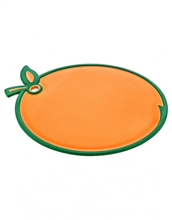 Portakal Figürlü Kaydırmaz Kesme Tahtası Doğrama Panosu