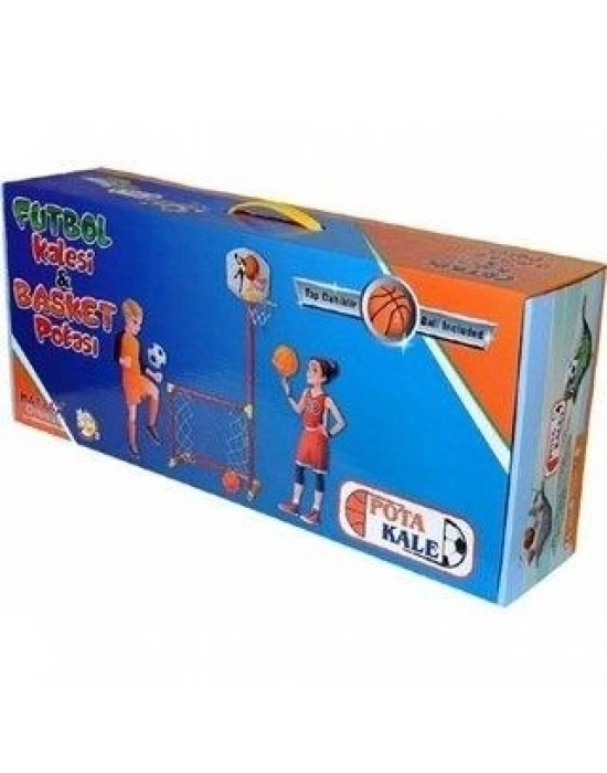 ® Portatif Futbol Kalesi Ve Pota Seti