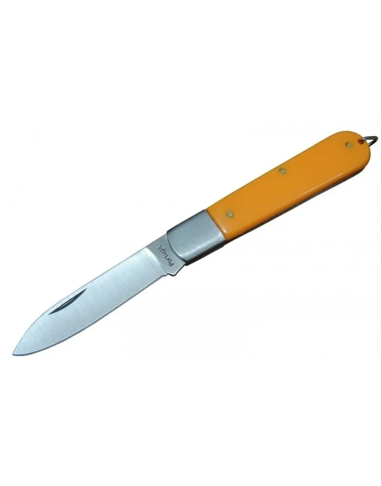 Portugal P04 Sarı Portekiz Kamp Çakı 16 Cm - Plastik Sap, Manuel