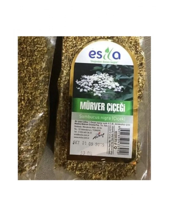 Poşet Mürver Çiçeği 50 Gr.