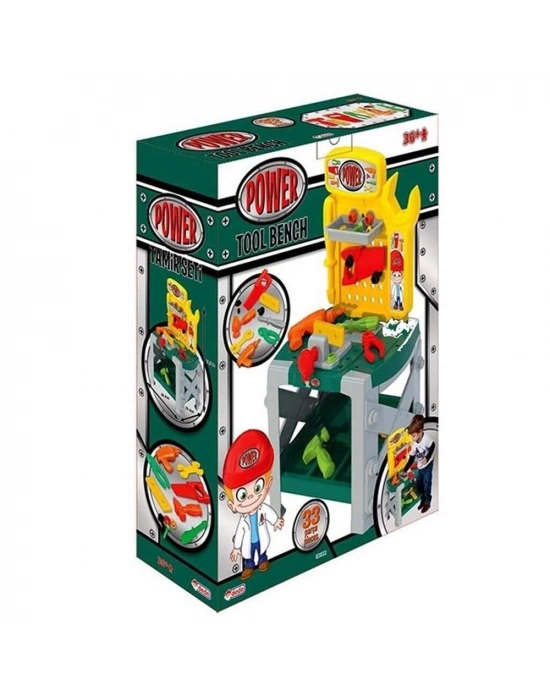 ® Power Oyuncak Tamir Tezgahı  Seti