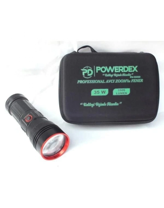 ® Powerdeks PD-10200 Profesyonel Avcı Feneri