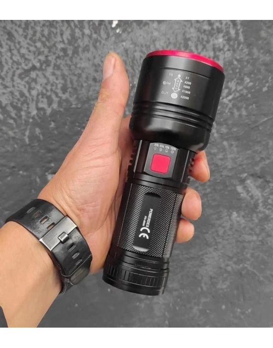 ® Powerdeks PD-9000 Profesyonel Avcı Feneri