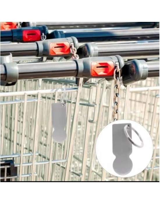 Pratik Alışveriş Arabası Anahtarlığı