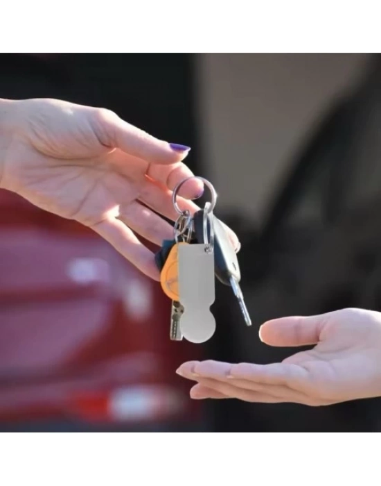 Pratik Alışveriş Arabası Anahtarlığı