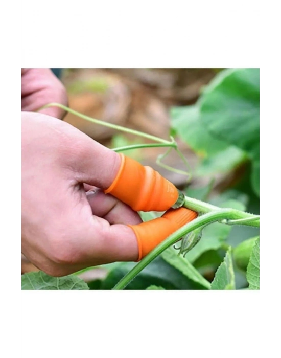 Pratik Baş Parmak Koruyucu Eldiven Sebze Meyve Soyucu Kesme Ayıklayıcı Silikon Aparat