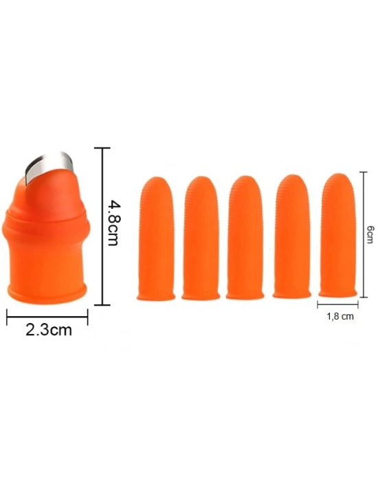 ® Pratik Baş Parmak Sebze Kesme Ayıklayıcı Bayan M Set