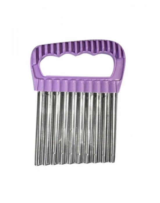 Pratik Cips Chopper Şekilli Sebze Meyve Ve Gıda Dilimleyici