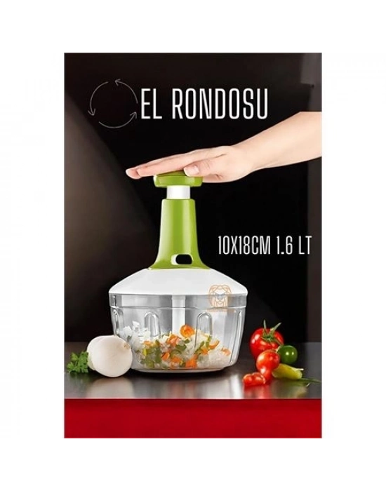 ® Pratik El Rondosu Üstten Basmalı 1.6 LİTRE 10X18CM