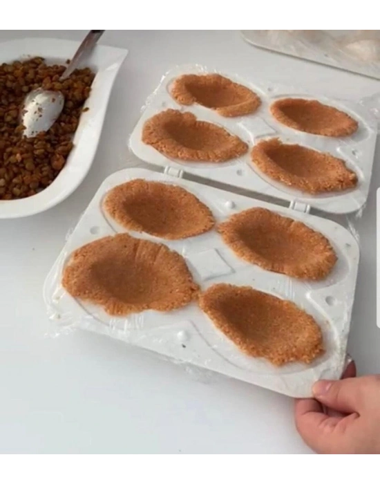 Pratik İçli Köfte - Dolgulu Kurabiye Yapma Aparatı 3 Parça