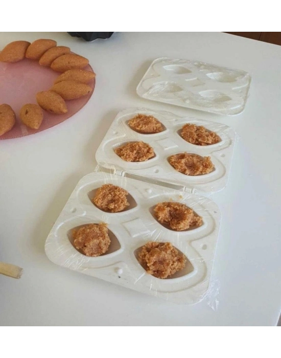 Pratik İçli Köfte - Dolgulu Kurabiye Yapma Aparatı 3 Parça