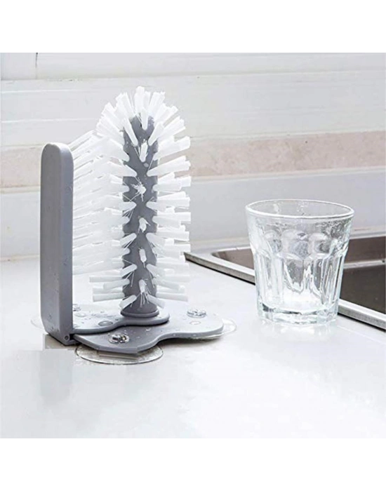 ®  Pratik Kolay Fonksiyonel Vantuzlu Elde Bulaşık Yıkama Fırçası