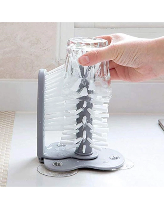 ®  Pratik Kolay Fonksiyonel Vantuzlu Elde Bulaşık Yıkama Fırçası