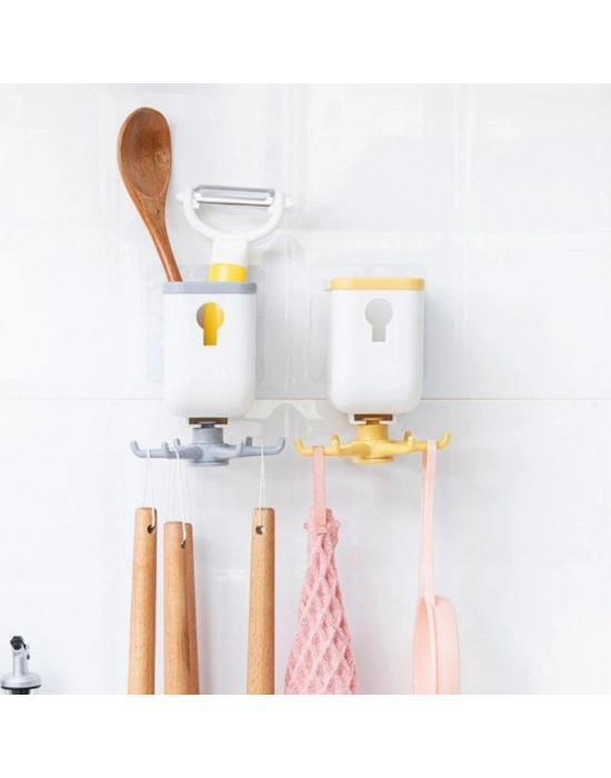 ®  Pratik Mutfak Askılığı Organizatör Ve Mutfak Düzenleyici Çok Amaçlı Askı