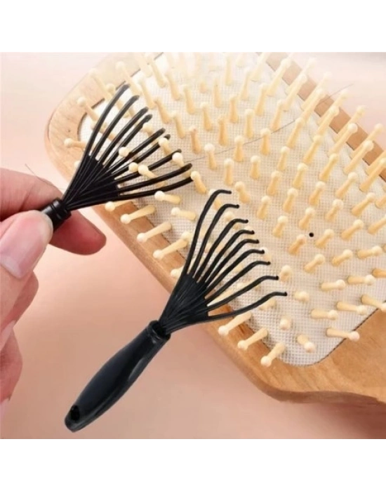 ® Pratik Saç Fırçası ve Tarak Temizleme Aparatı 2 Adet