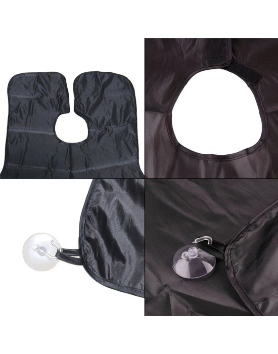 Pratik Sakal Kesme Örtüsü - Siyah